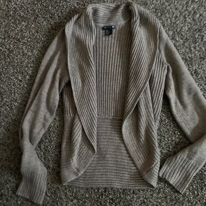 Camel brown cardigan